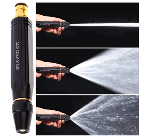 Boquilla de manguera multiusos: ¡lave, riegue y ahorre!