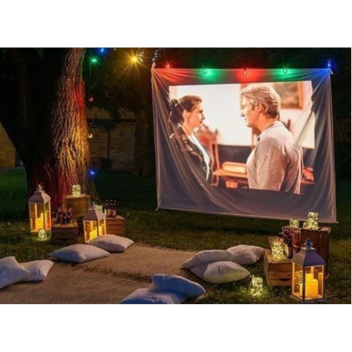 Revolucionario Mini Proyector Portatil - conexión WiFi y USB, compatible con Android y iPhone